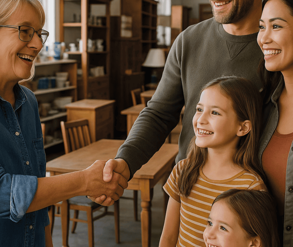 Aide humanitaire et accueil chaleureux à Emmaüs Cahors pour personnes en difficulté.