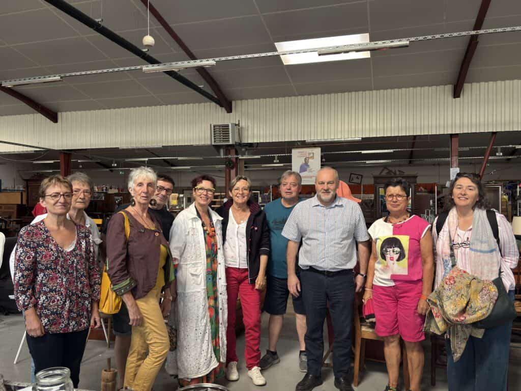 Visite d’Emmaüs France