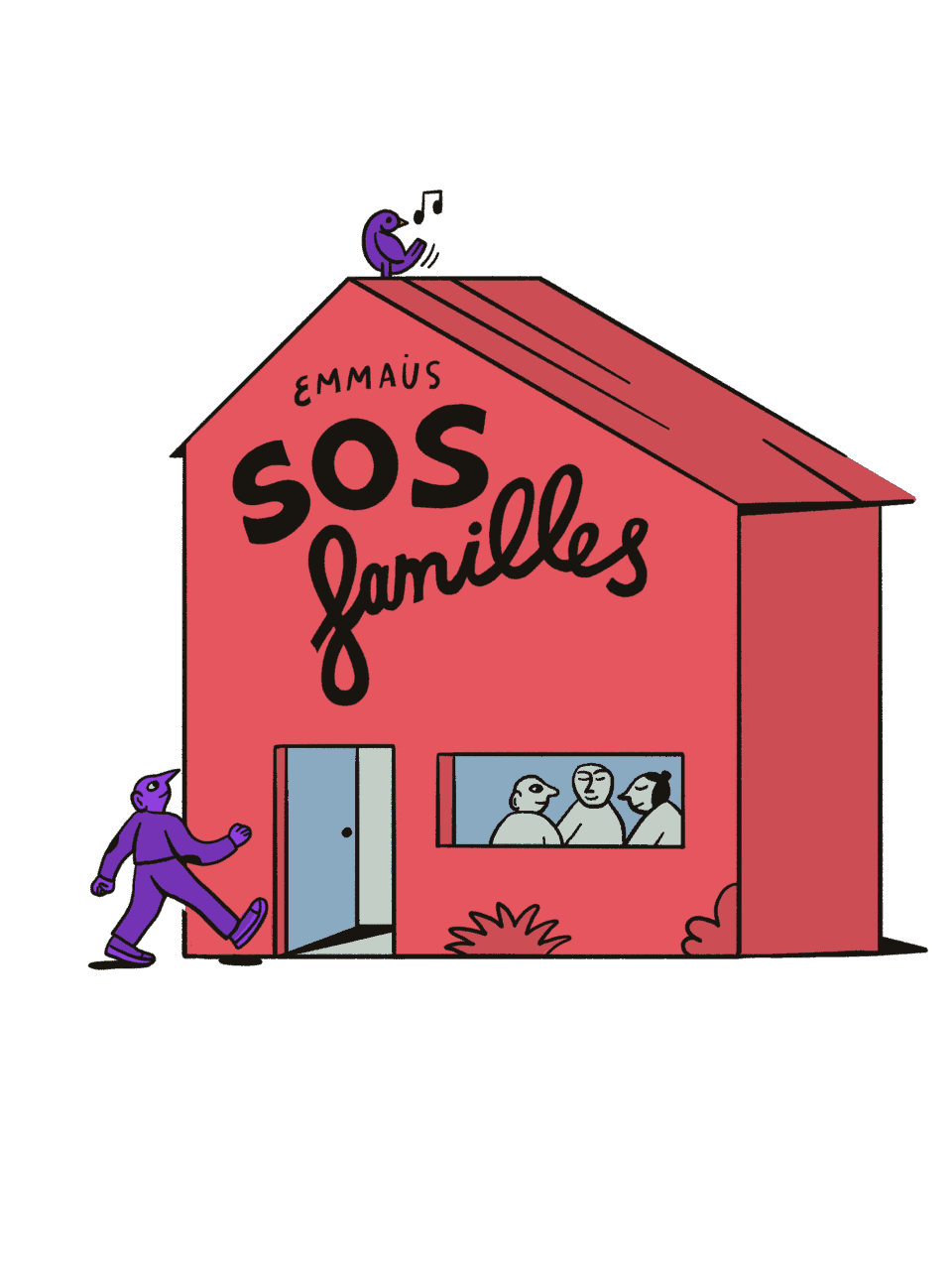 Aide aux familles en difficulté par Emmaüs Cahors, soutien et solidarité.